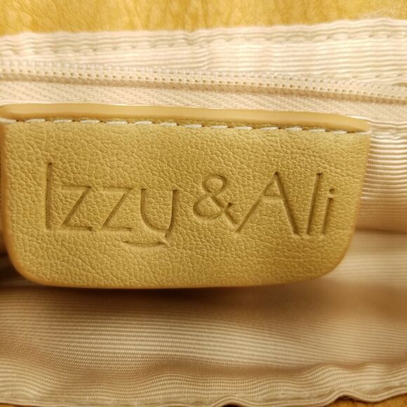 Izzy And Ali Cross Body Clutch Purse Vegan Leather Woven Studded Messenger Bag - Picture 9 of 9